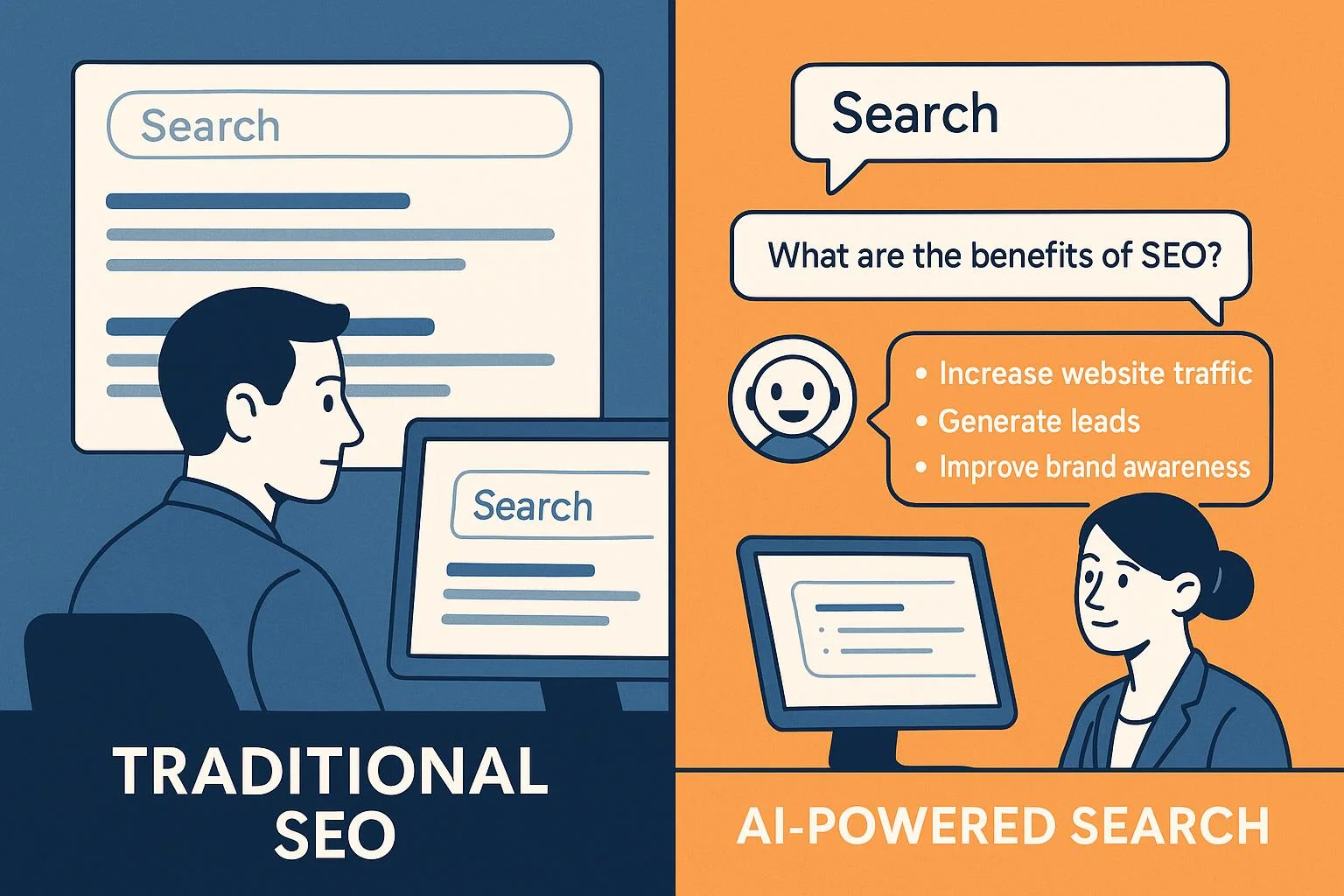 Local business GEO strategy showing how to optimize for AI assistant recommendations and increase foot traffic through AI-powered local search